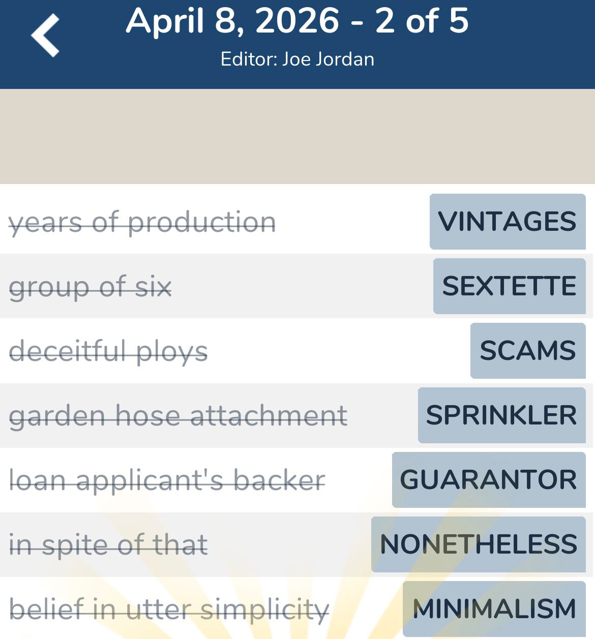 7 Little Words April 8 2026 2 7 Little Words April 8 2026 2