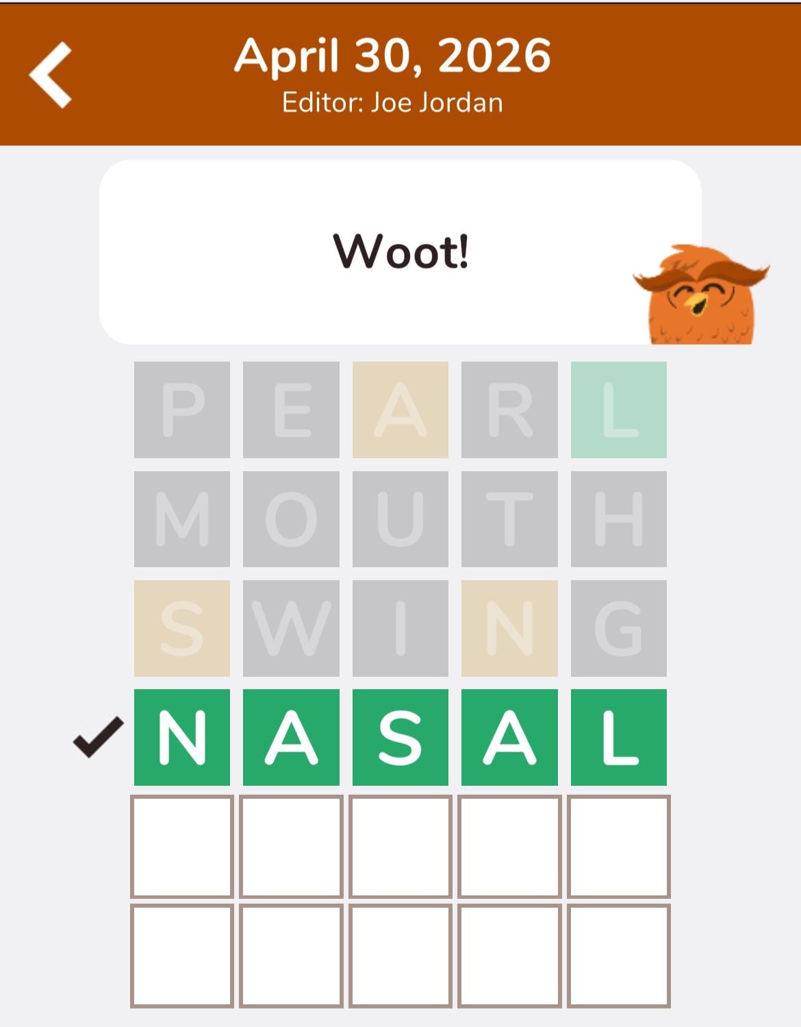 7 Little Words Hootle April 30 2026