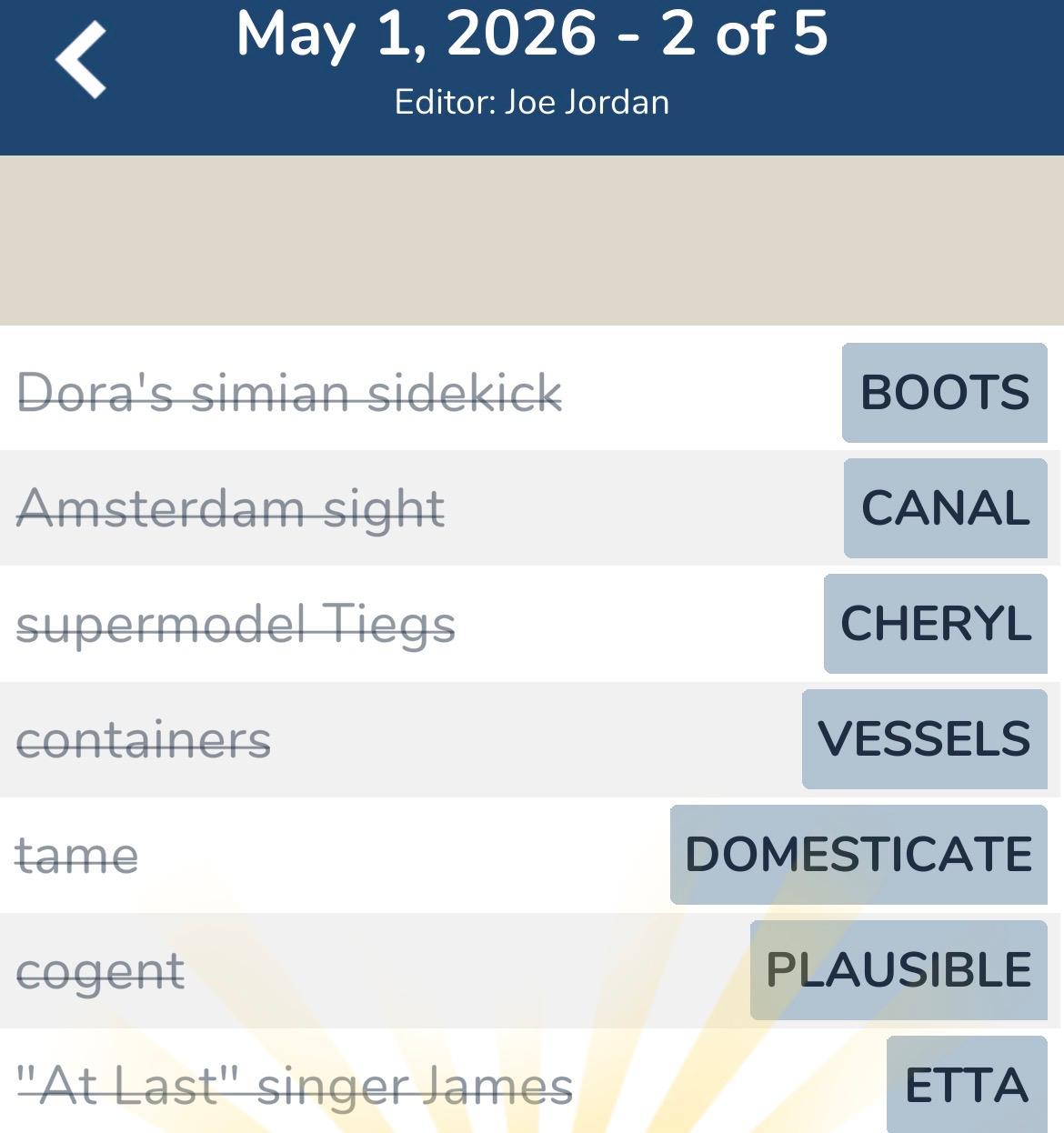 7 Little Words May 1 2026 2