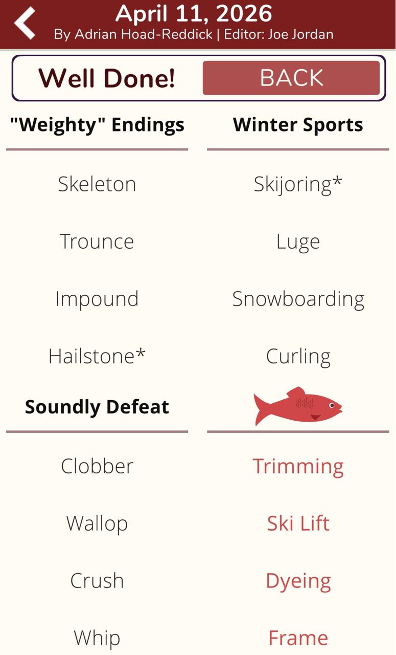 7 Little Words Red Herring April 11 2026