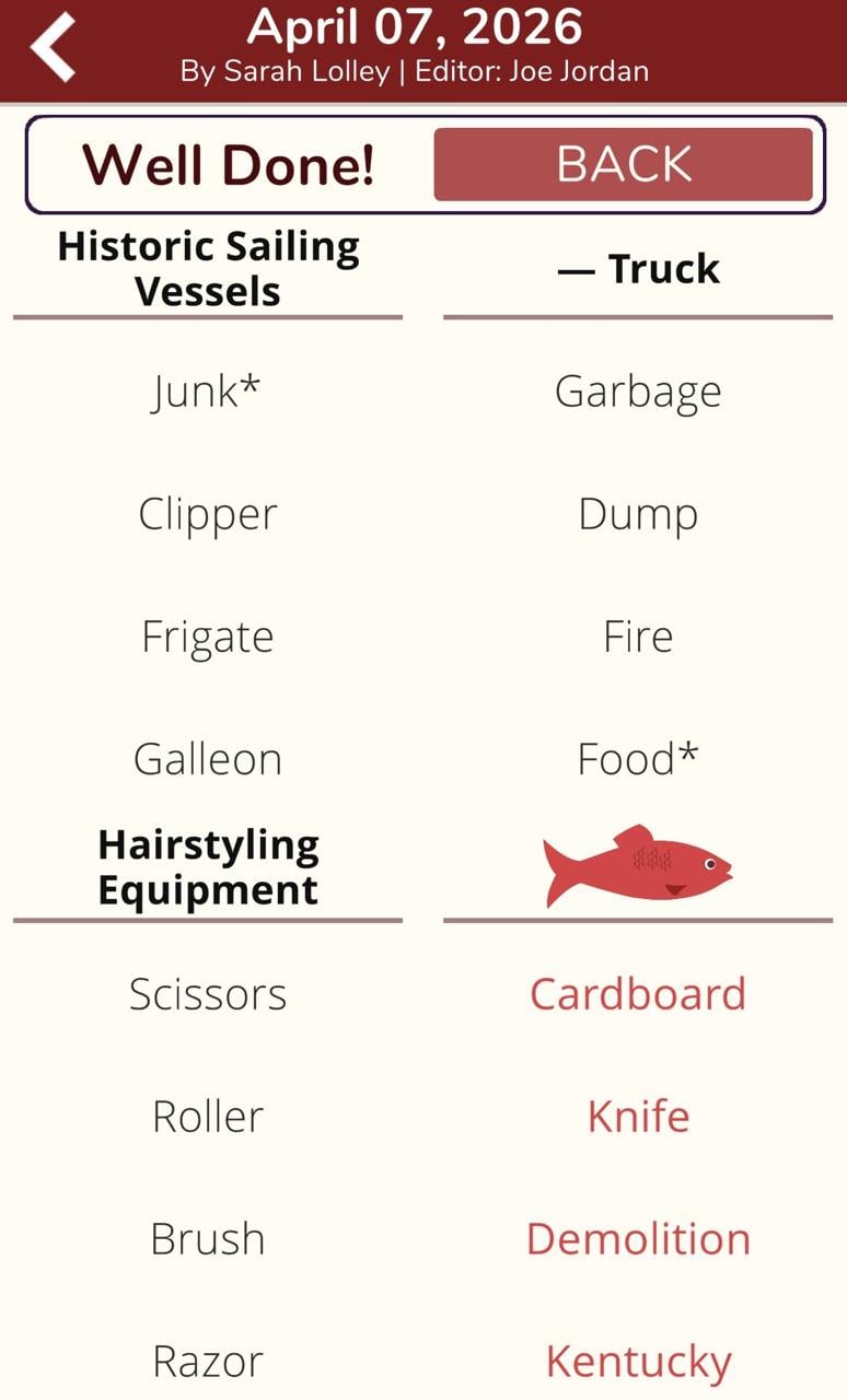 7 Little Words Red Herring April 7 2026 7 Little Words Red Herring April 7 2026