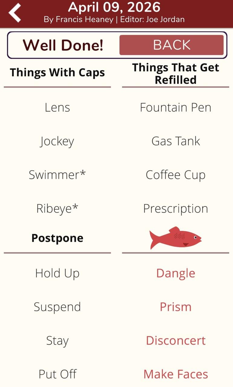 7 Little Words Red Herring April 9 2026