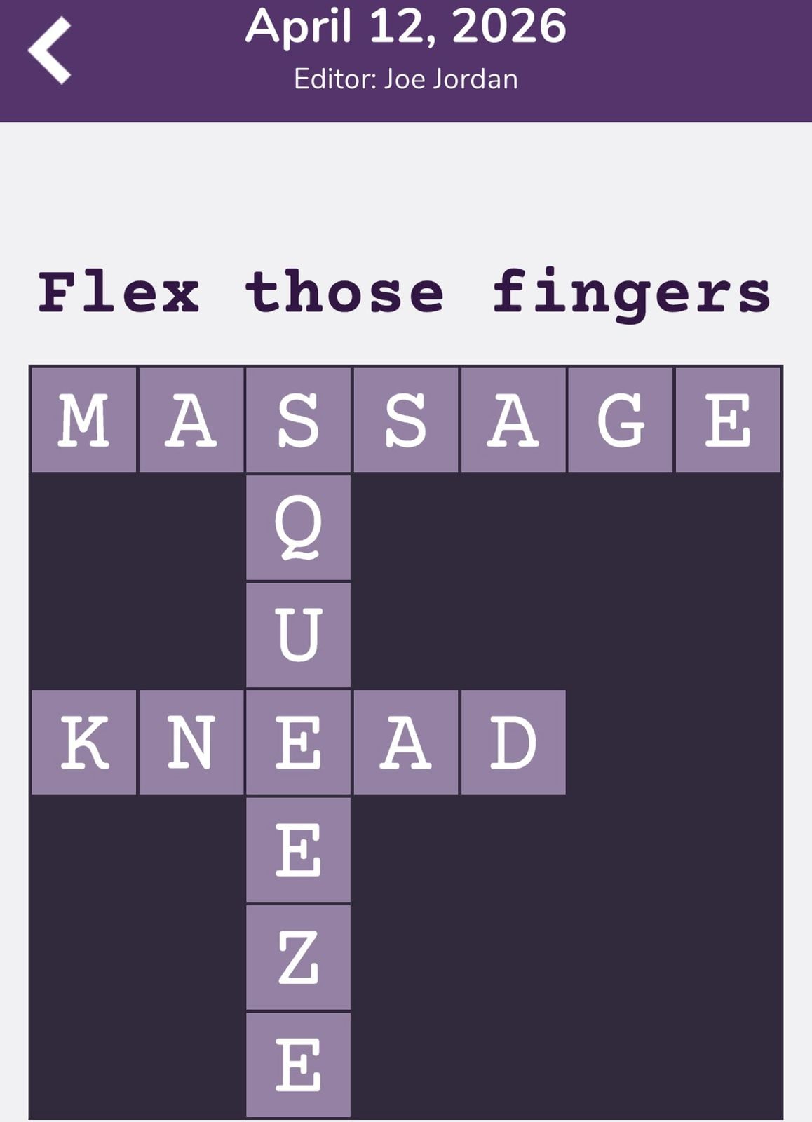 7 Little Words Tiny Little Crosswords April 12 2026