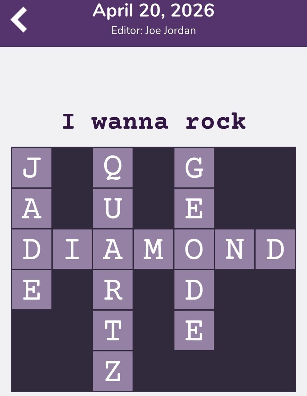 7 Little Words Tiny Little Crosswords April 20 2026