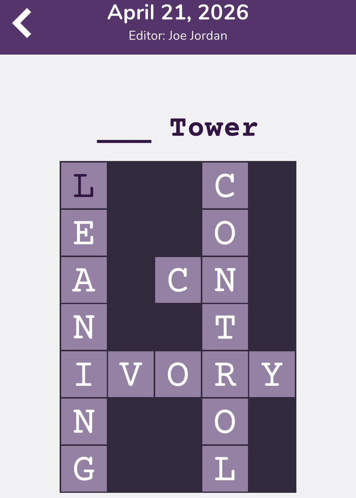 7 Little Words Tiny Little Crosswords April 21 2026