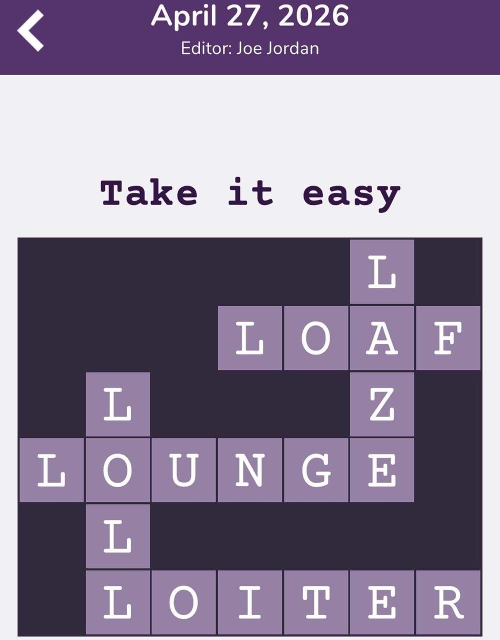 7 Little Words Tiny Little Crosswords April 27 2026