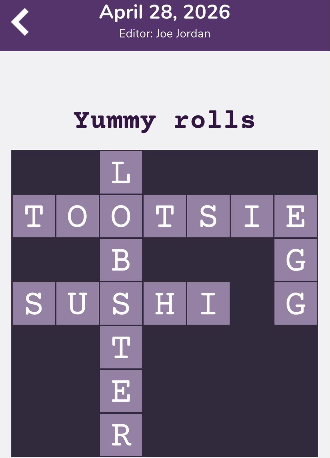 7 Little Words Tiny Little Crosswords April 28 2026