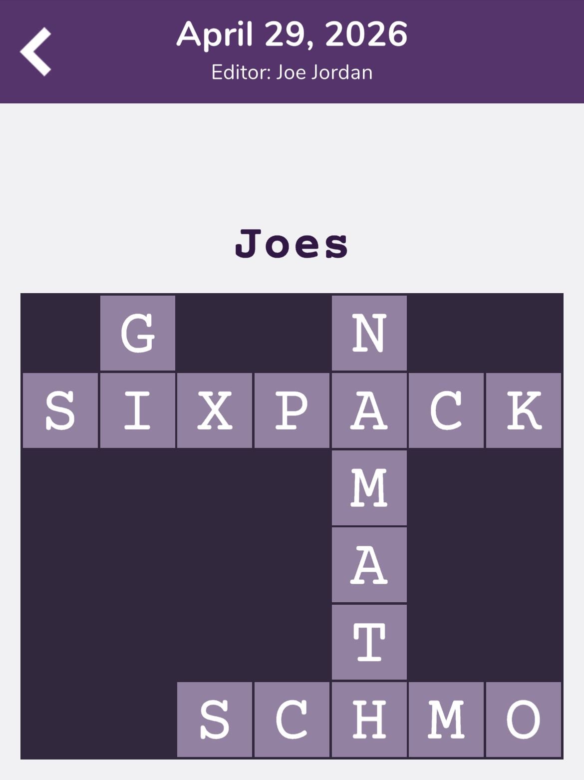 7 Little Words Tiny Little Crosswords April 29 2026