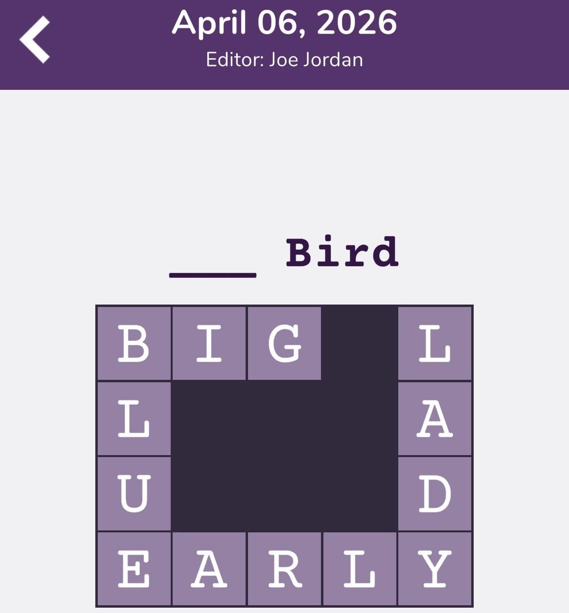 7 Little Words Tiny Little Crosswords April 6 2026