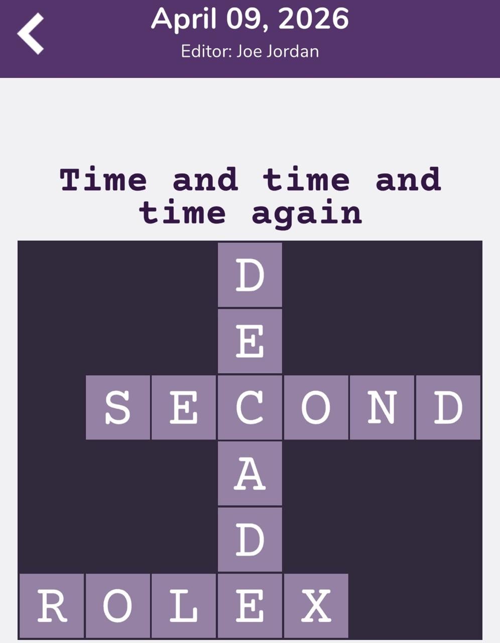 7 Little Words Tiny Little Crosswords April 9 2026