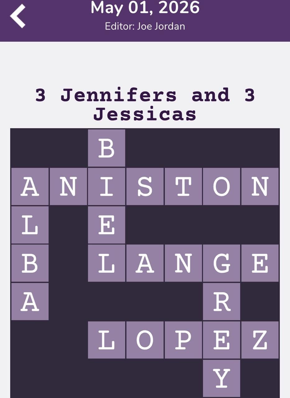 7 Little Words Tiny Little Crosswords May 1 2026