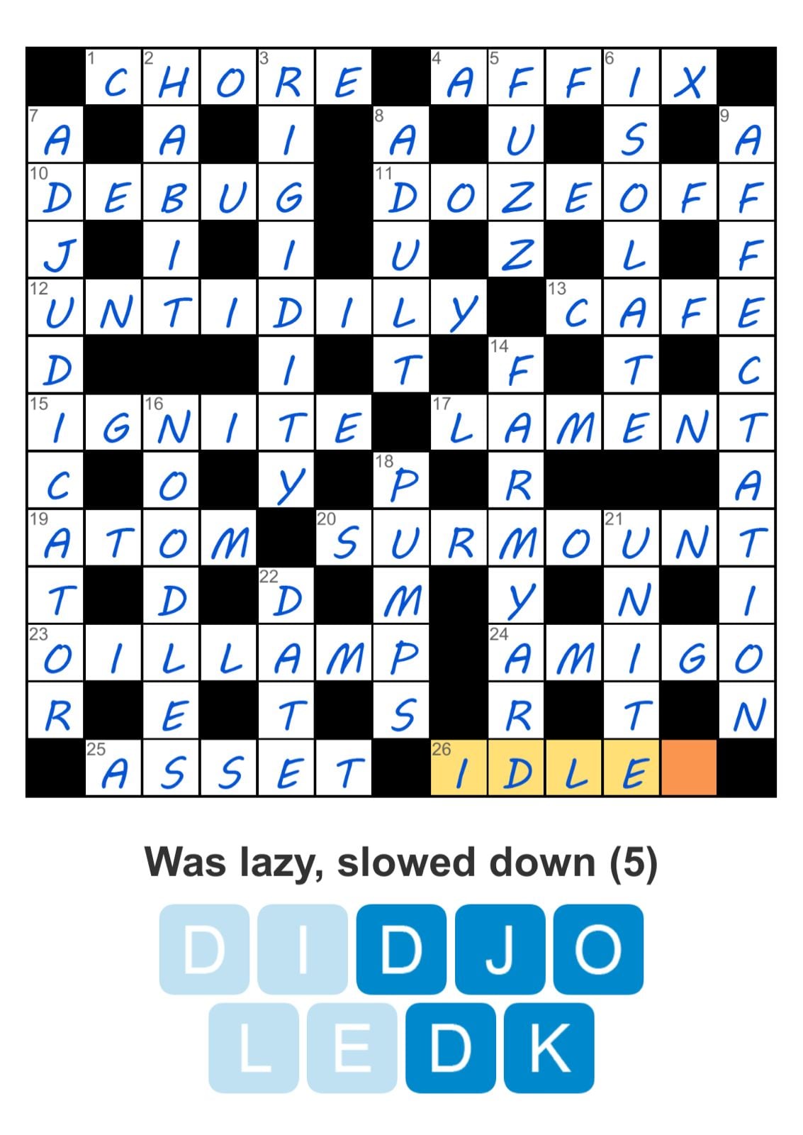 Puzzle Page Challenger April 24 2026