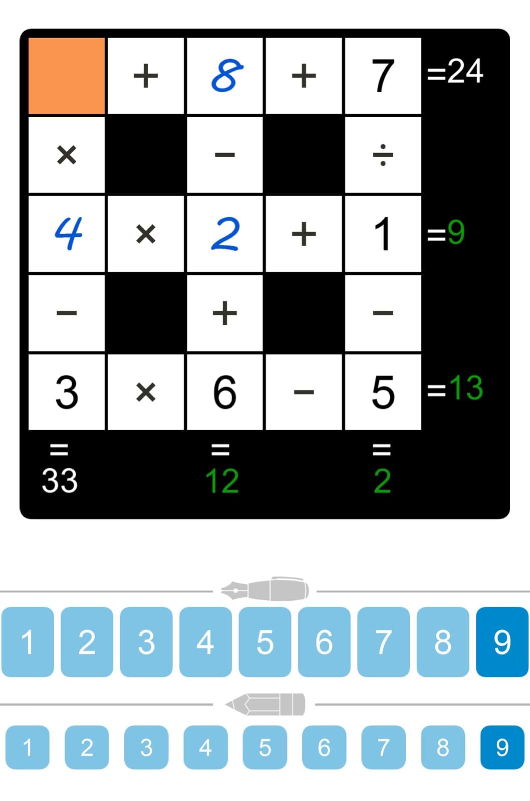 Puzzle Page Cross Sum April 8 2026 Puzzle Page Cross Sum April 8 2026