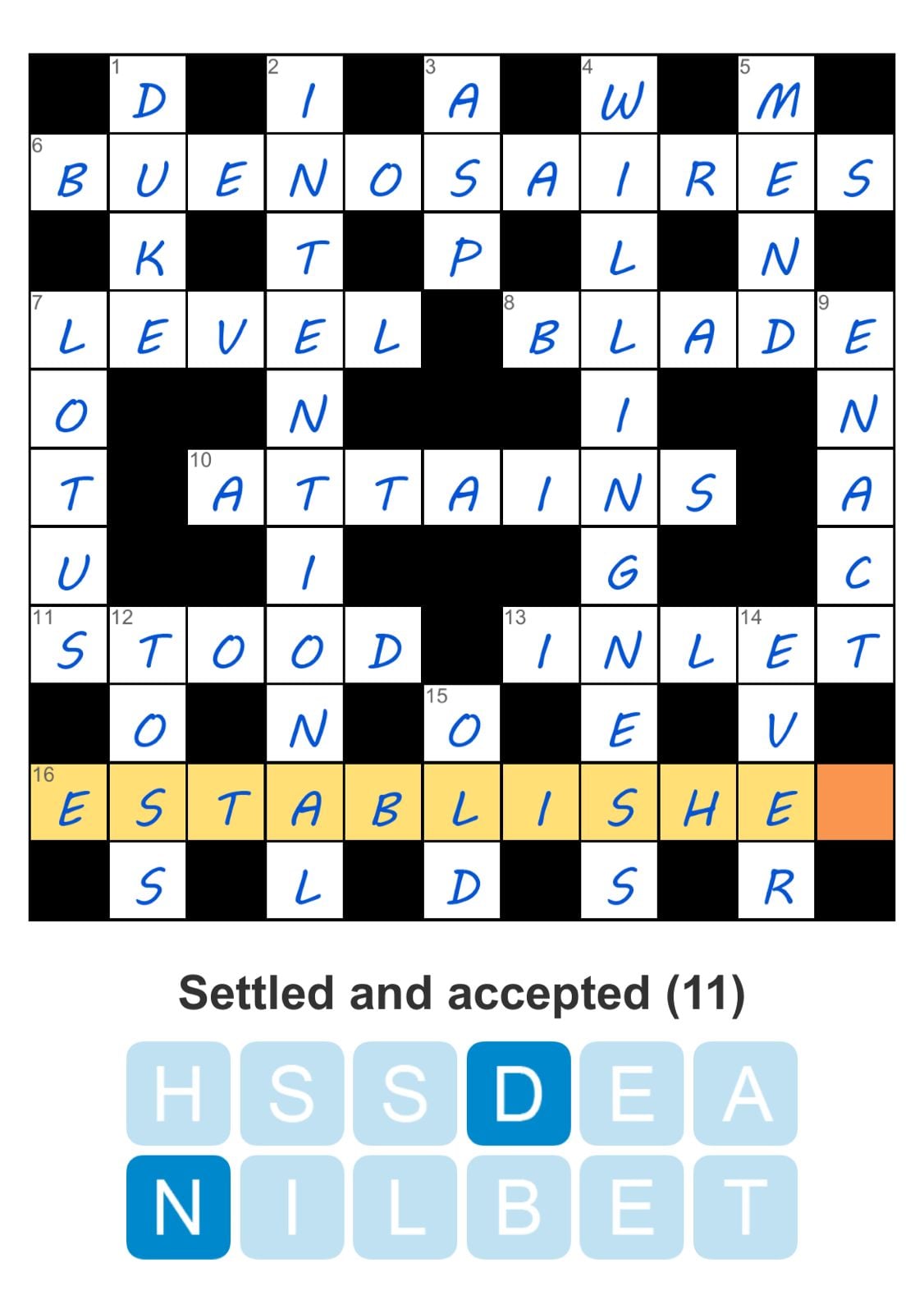 Puzzle Page Crossword April 24 2026