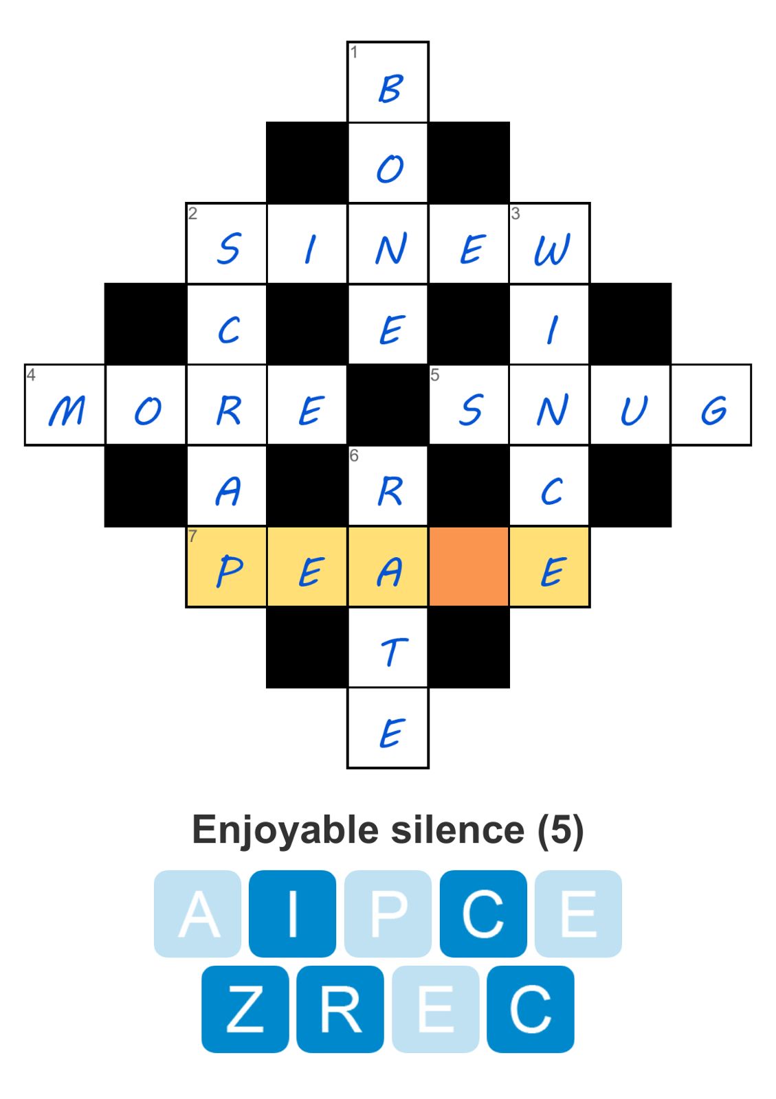 Puzzle Page Diamond April 8 2026