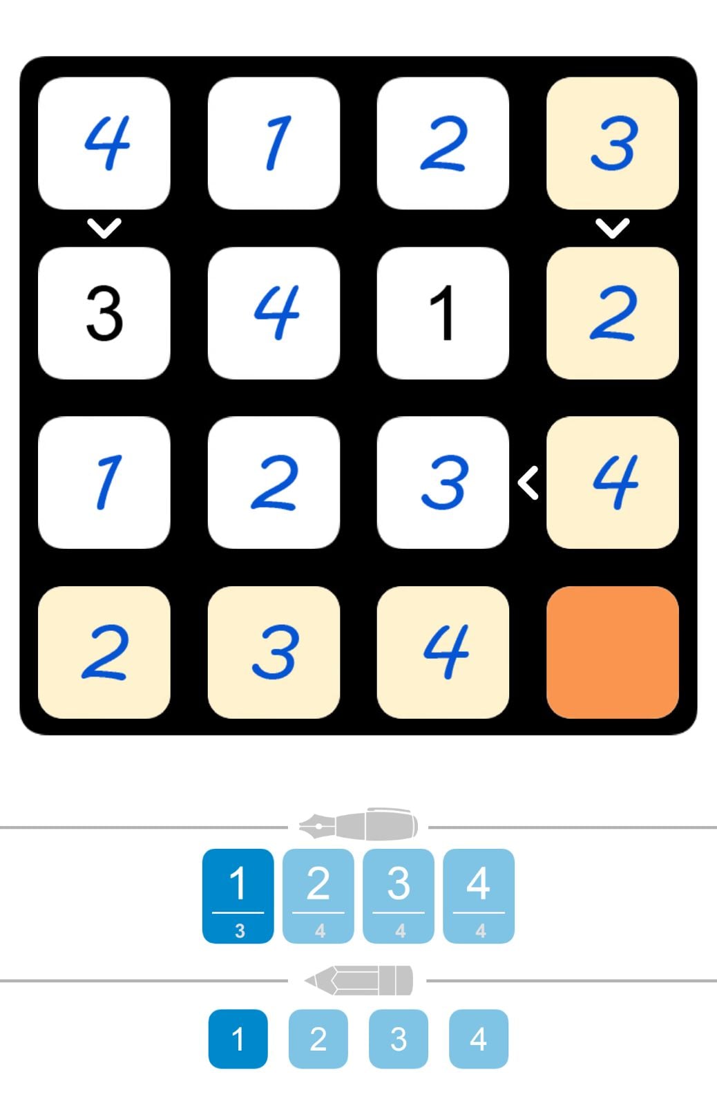 Puzzle Page Futoshiki April 28 2026