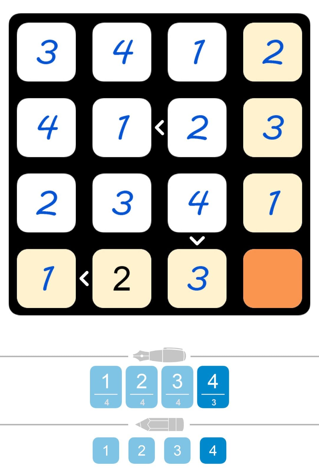 Puzzle Page Futoshiki April 7 2026