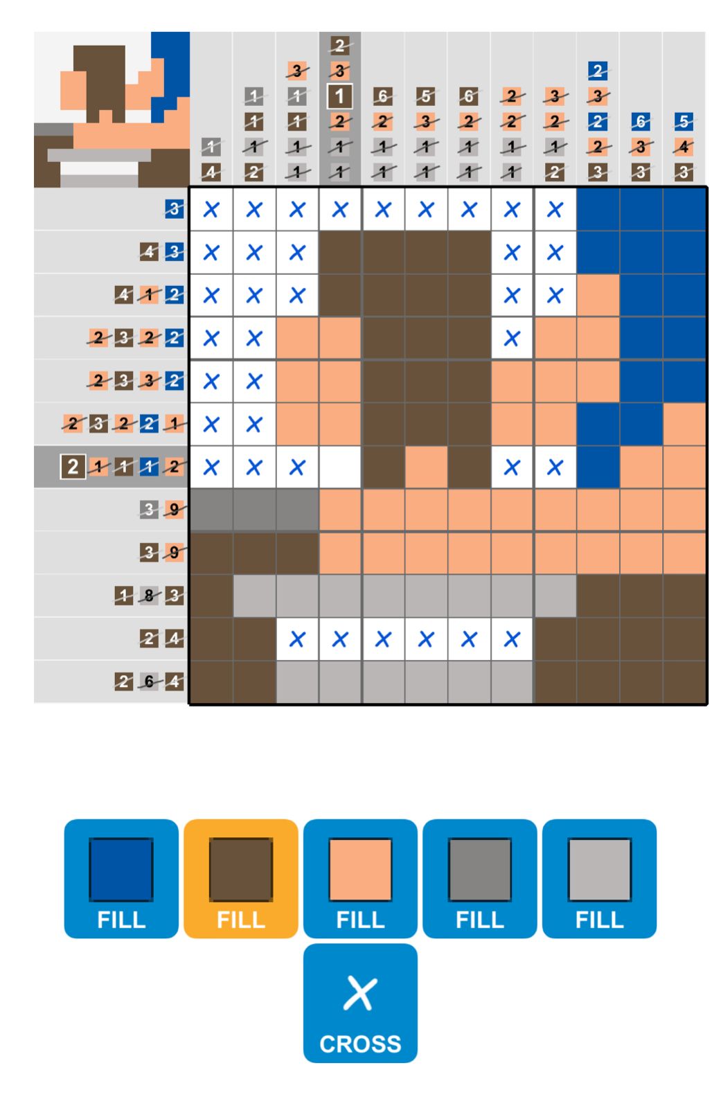 Puzzle Page Picture Cross April 14 2026