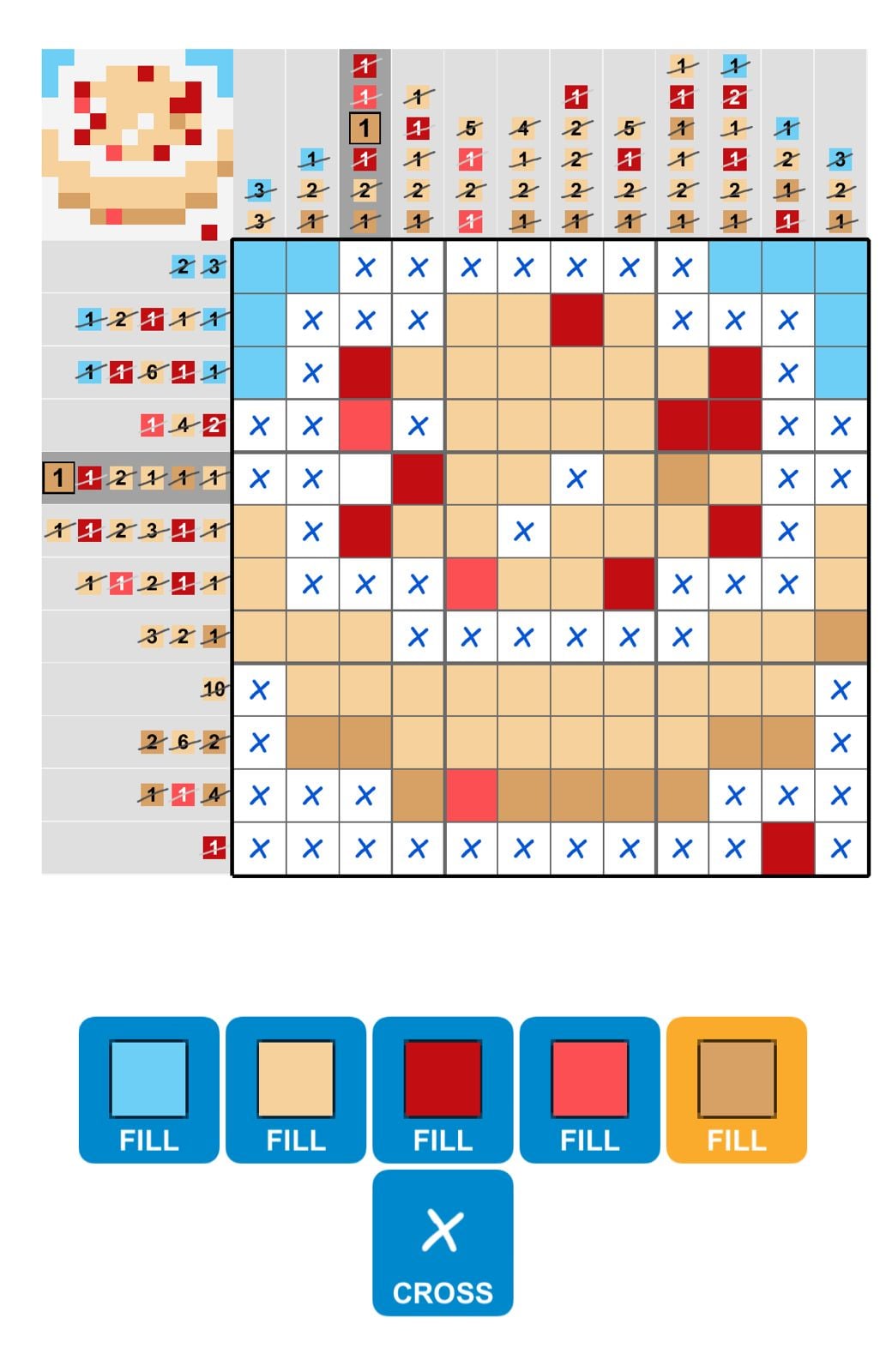 Puzzle Page Picture Cross April 23 2026