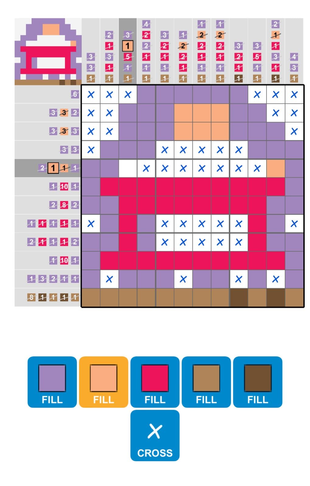 Puzzle Page Picture Cross April 28 2026