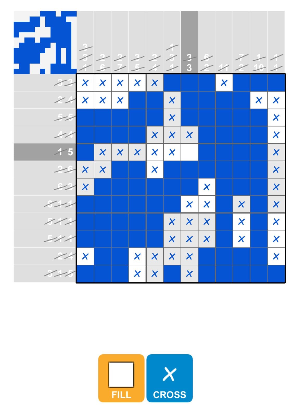 Puzzle Page Picture Cross April 3 2026