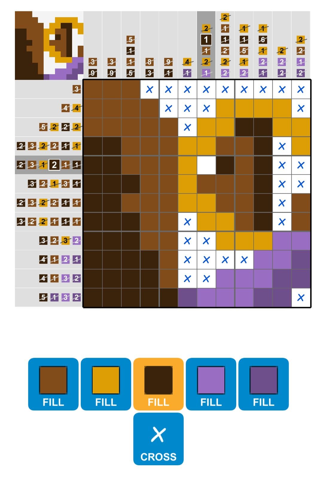 Puzzle Page Picture Cross April 7 2026