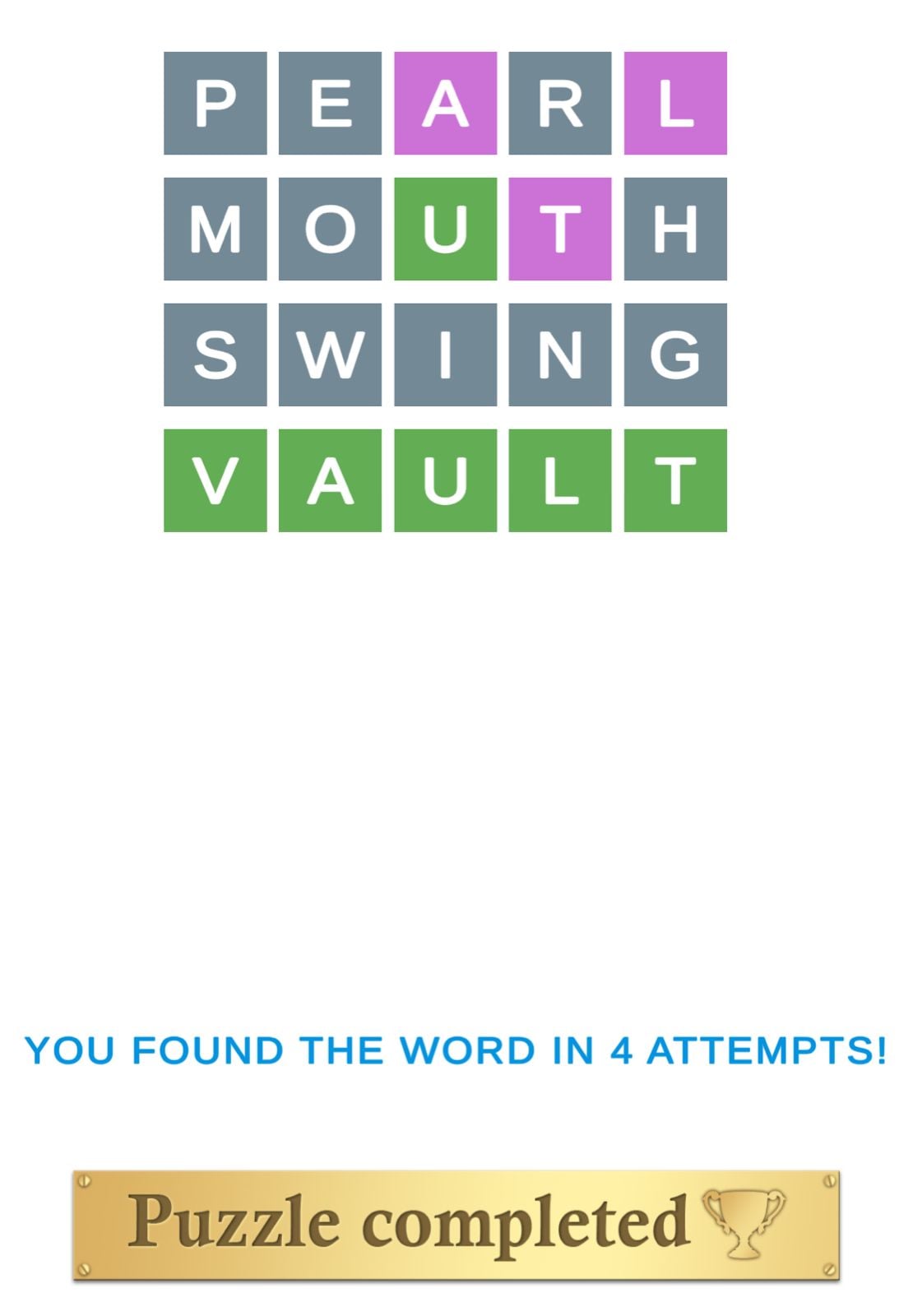 Puzzle Page Wordy April 23 2026