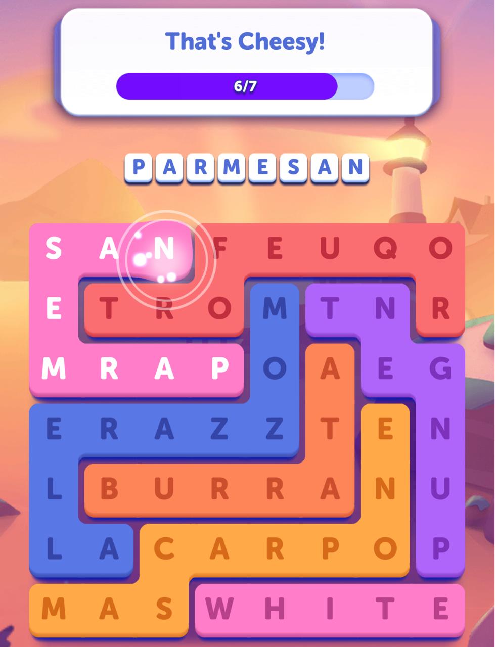 Word Lanes Daily Unwind April 10 2026