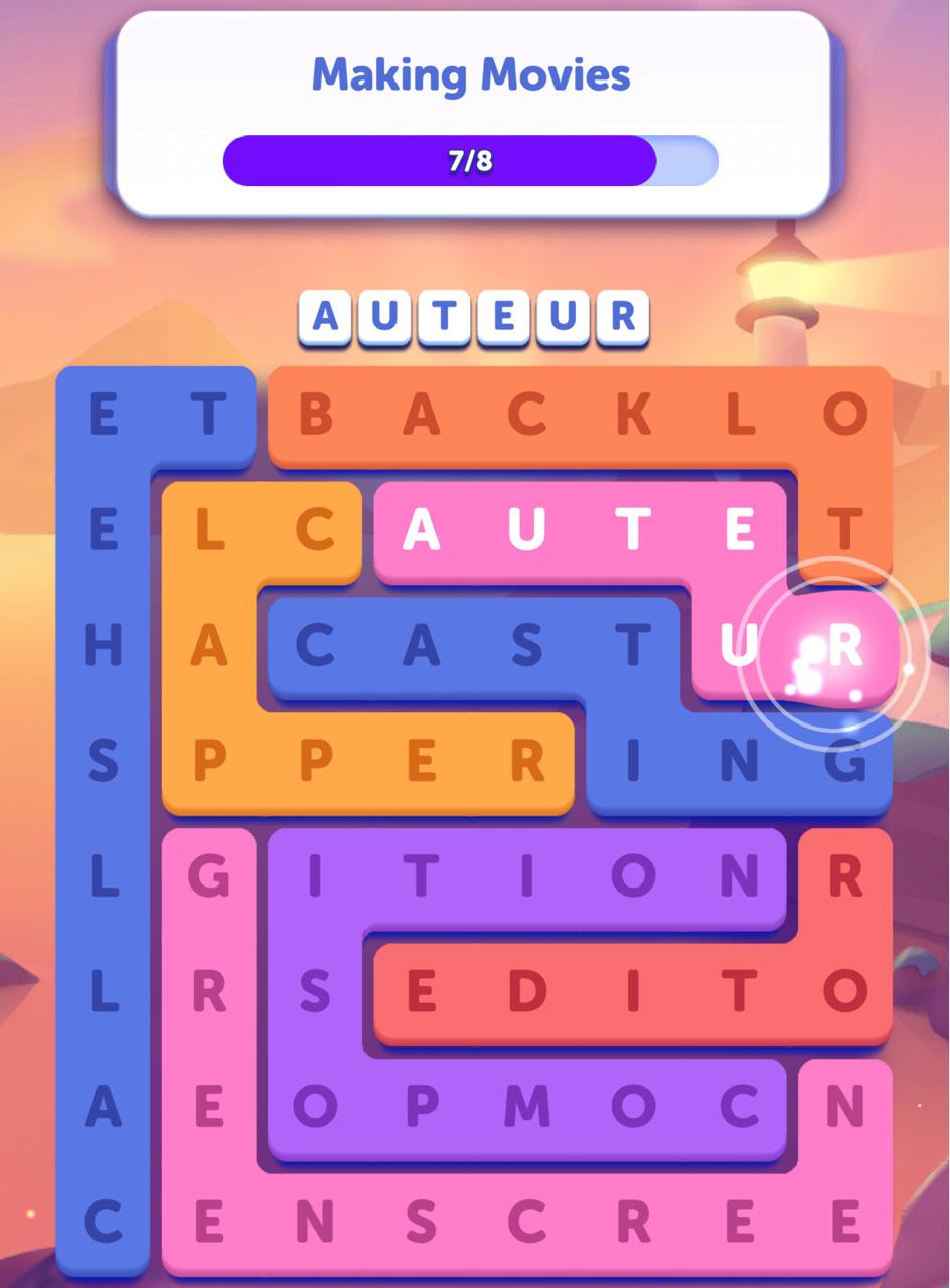 Word Lanes Daily Unwind April 24 2026