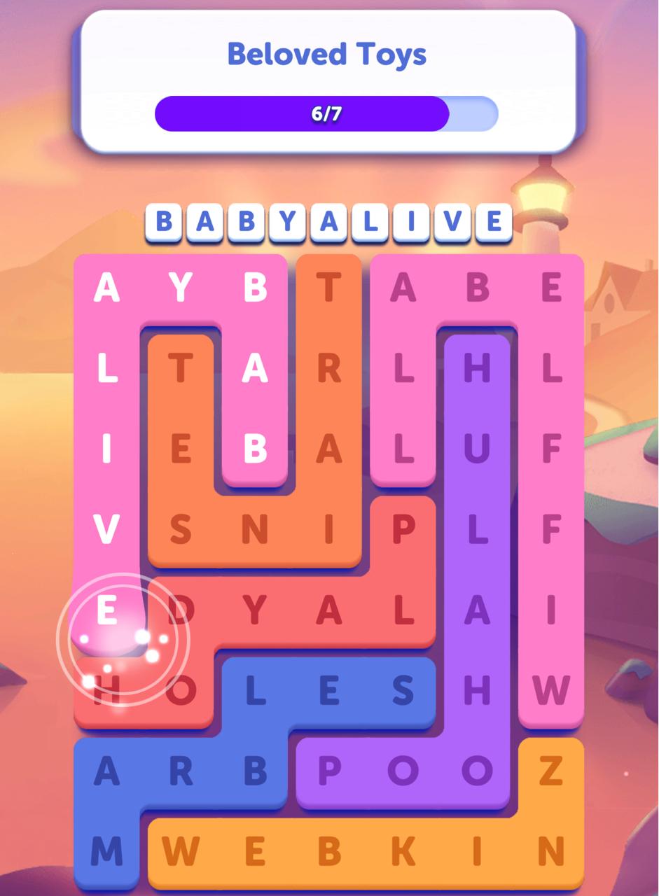 Word Lanes Daily Unwind April 29 2026