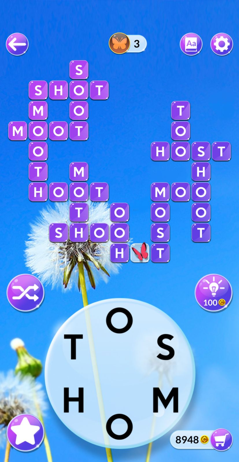 Wordscapes In Bloom Daily April 22 2026