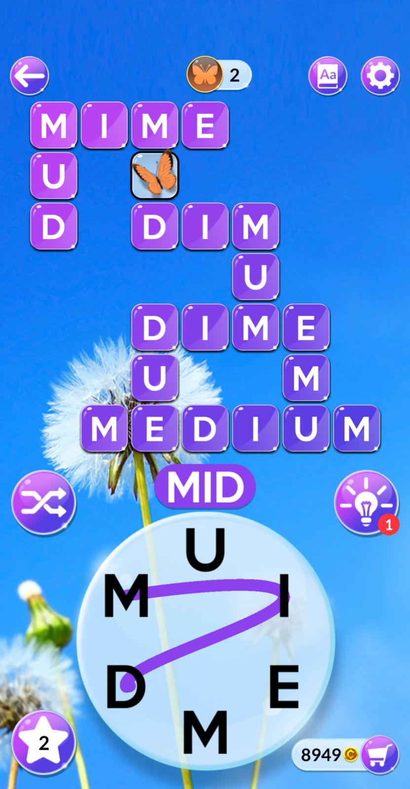 Wordscapes In Bloom Daily April 24 2026