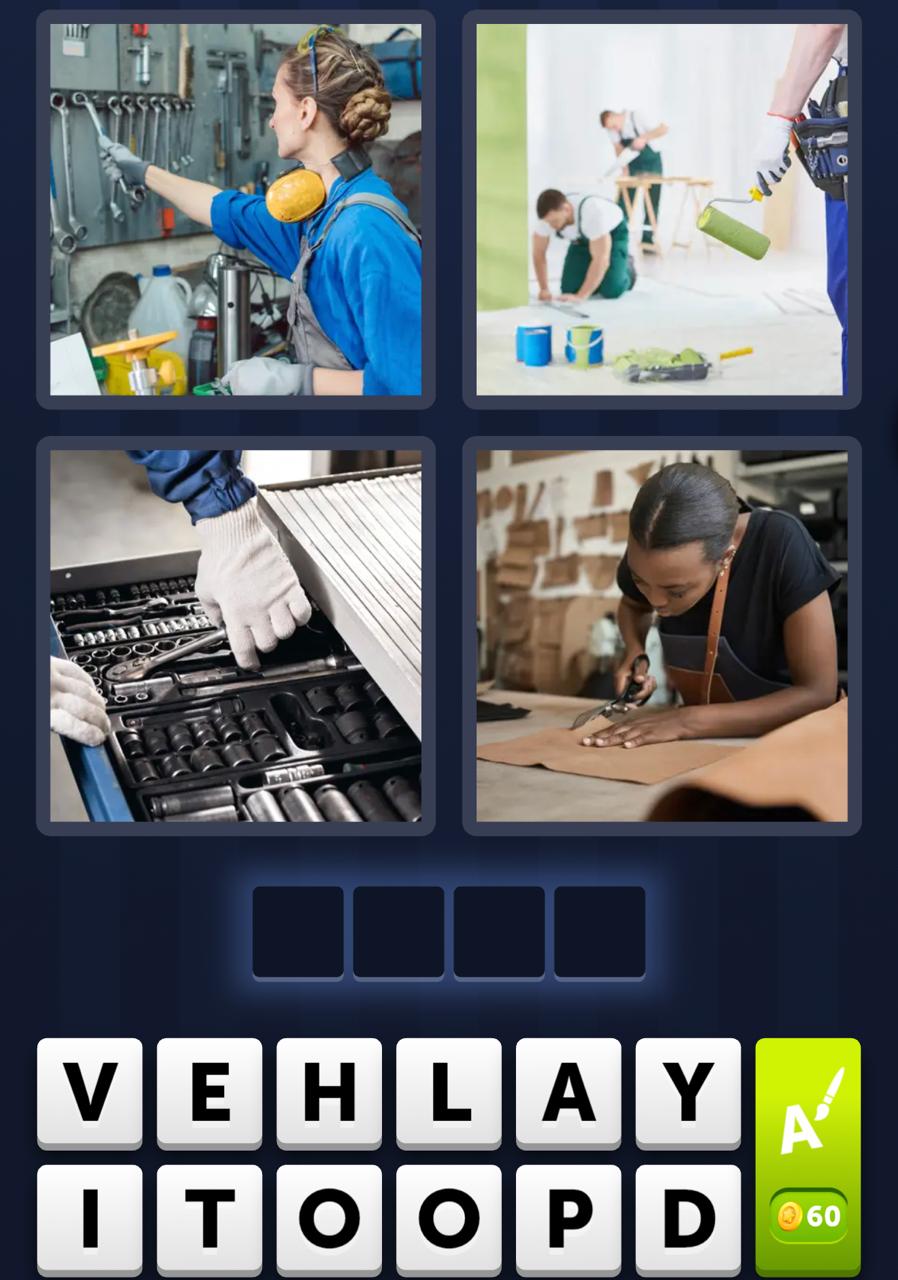 4 Pics 1 Word Daily Puzzle May 17 2026