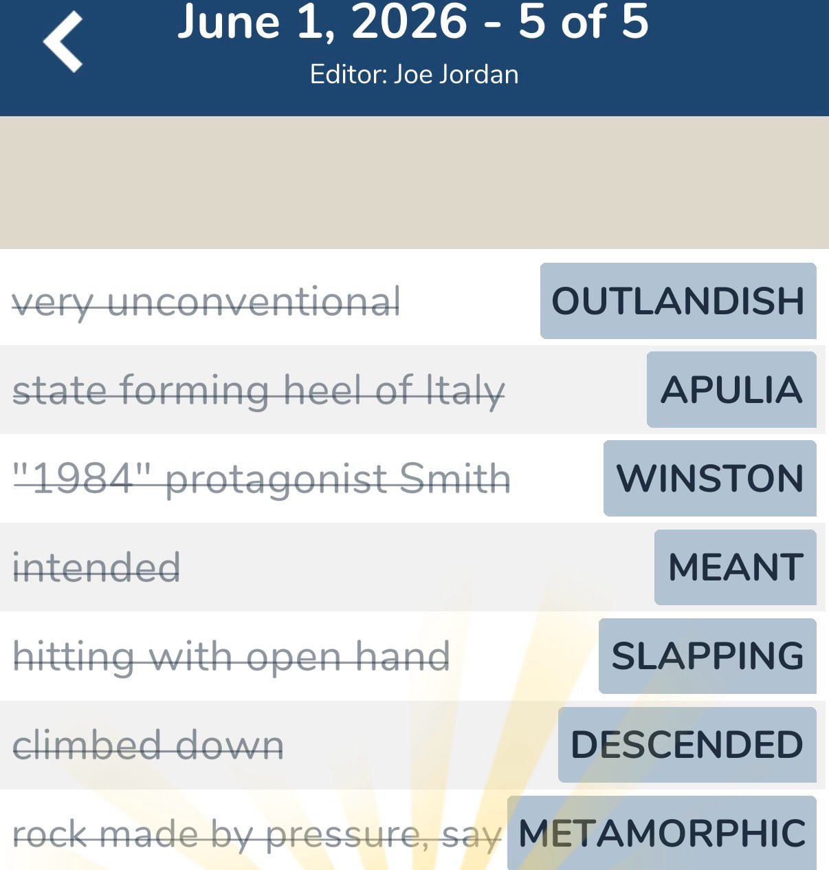 7 Little Words June 1 2026 5 7 Little Words June 1 2026 5