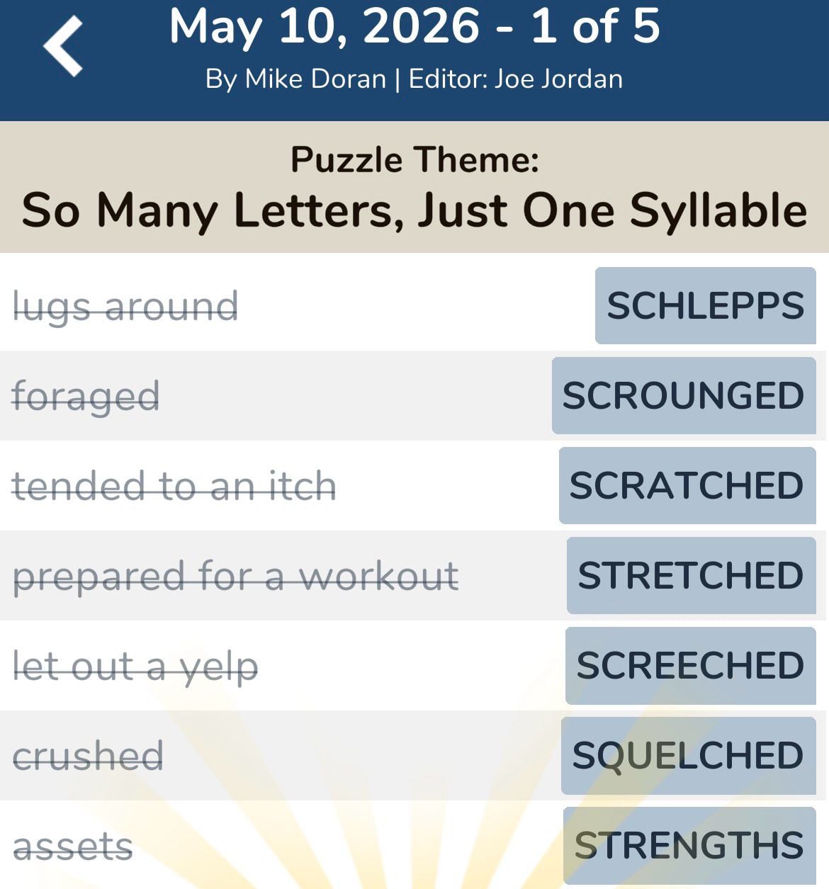 7 Little Words May 10 2026 1