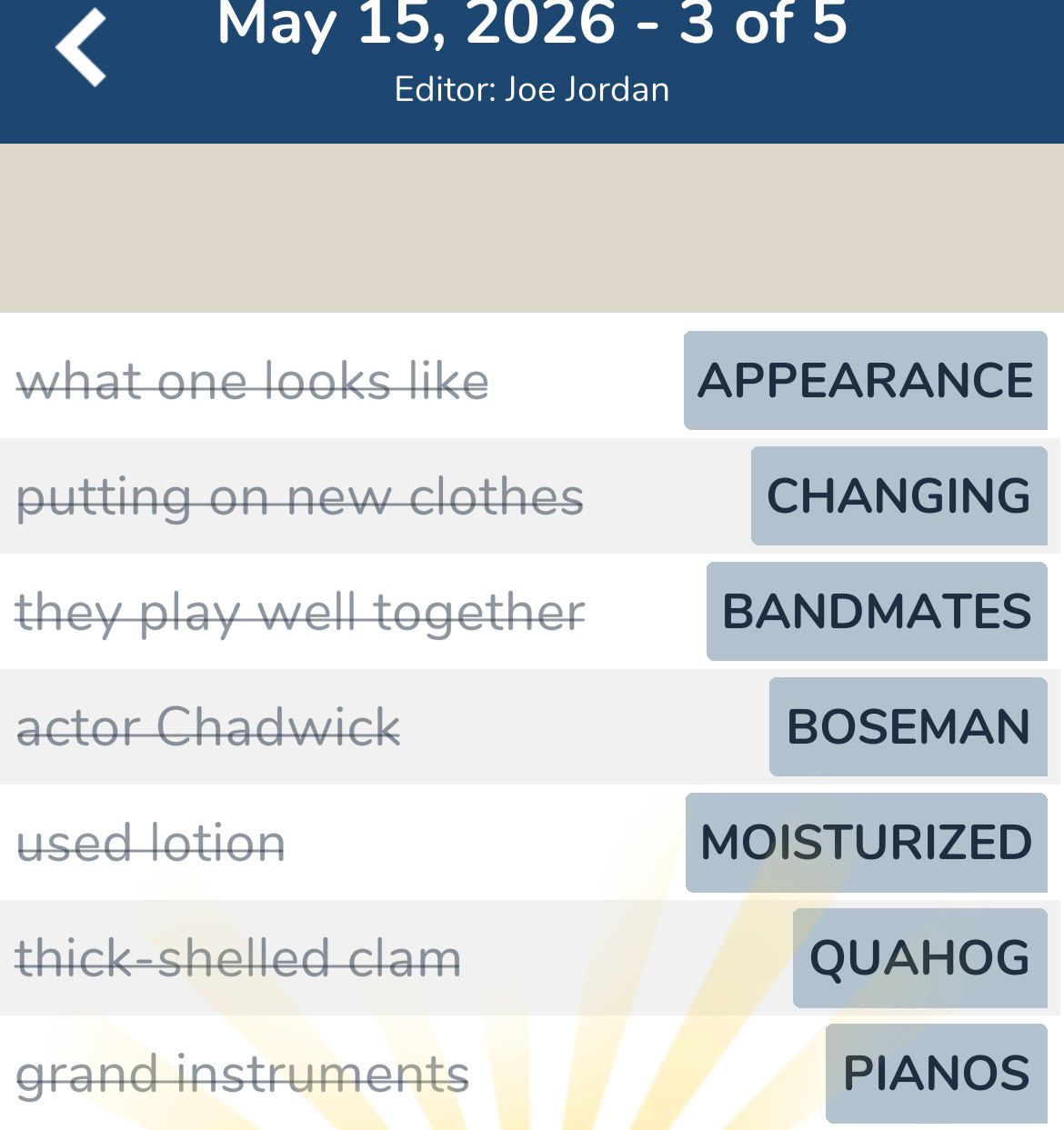 7 Little Words May 15 2026 3