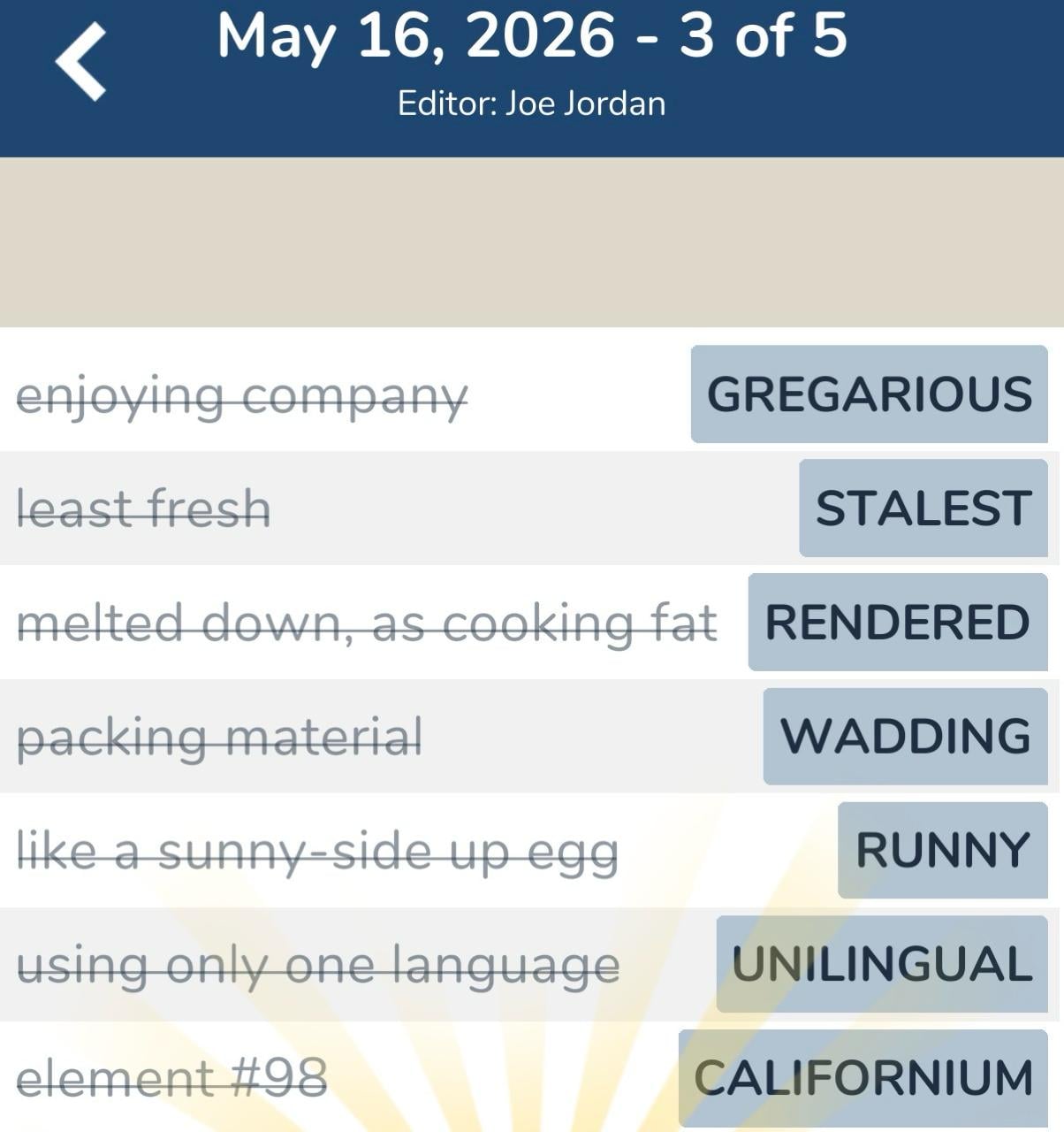 7 Little Words May 16 2026 3 7 Little Words May 16 2026 3