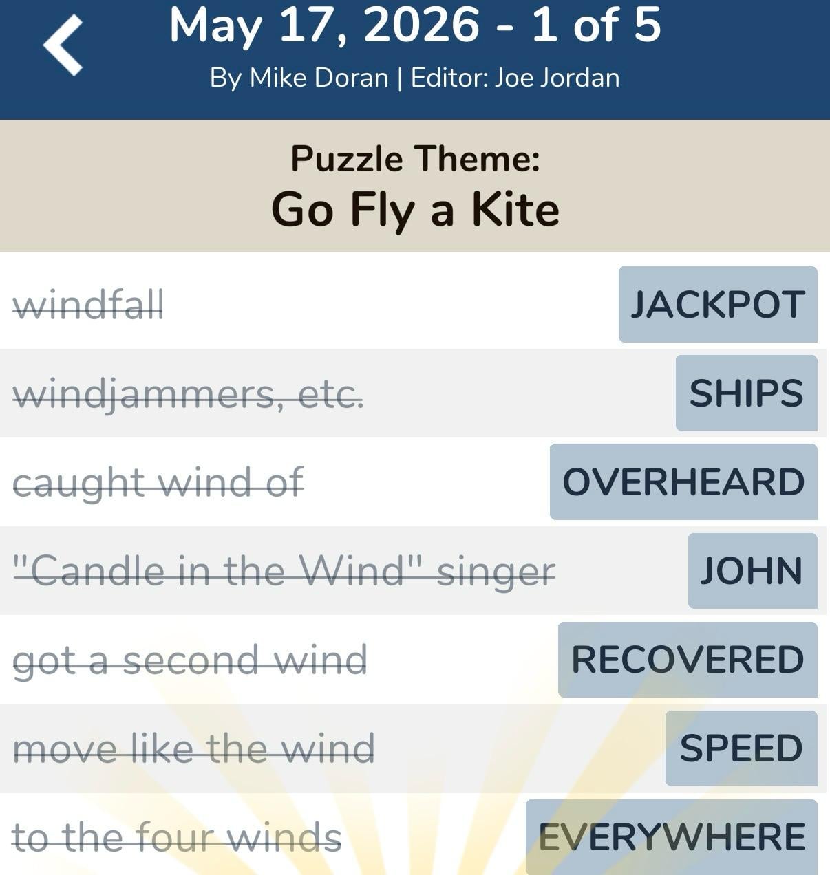 7 Little Words May 17 2026 1
