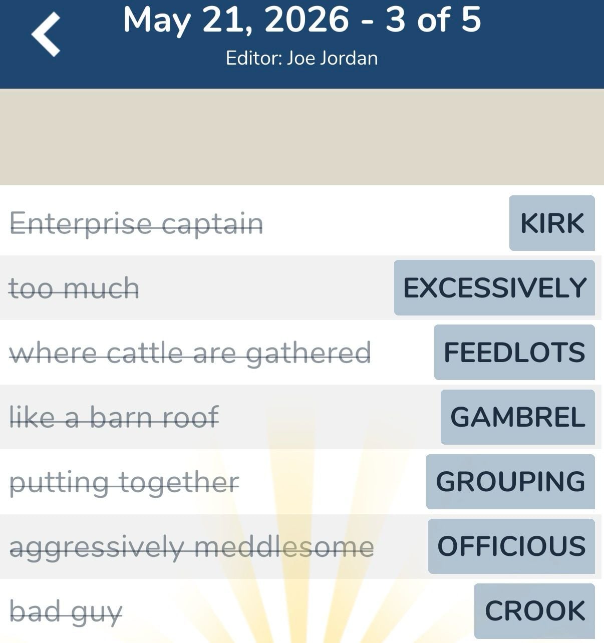 7 Little Words May 21 2026 3 7 Little Words May 21 2026 3