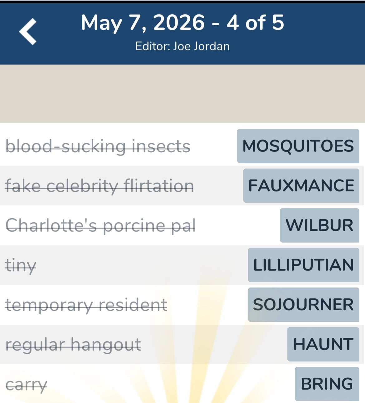 7 Little Words May 7 2026 4