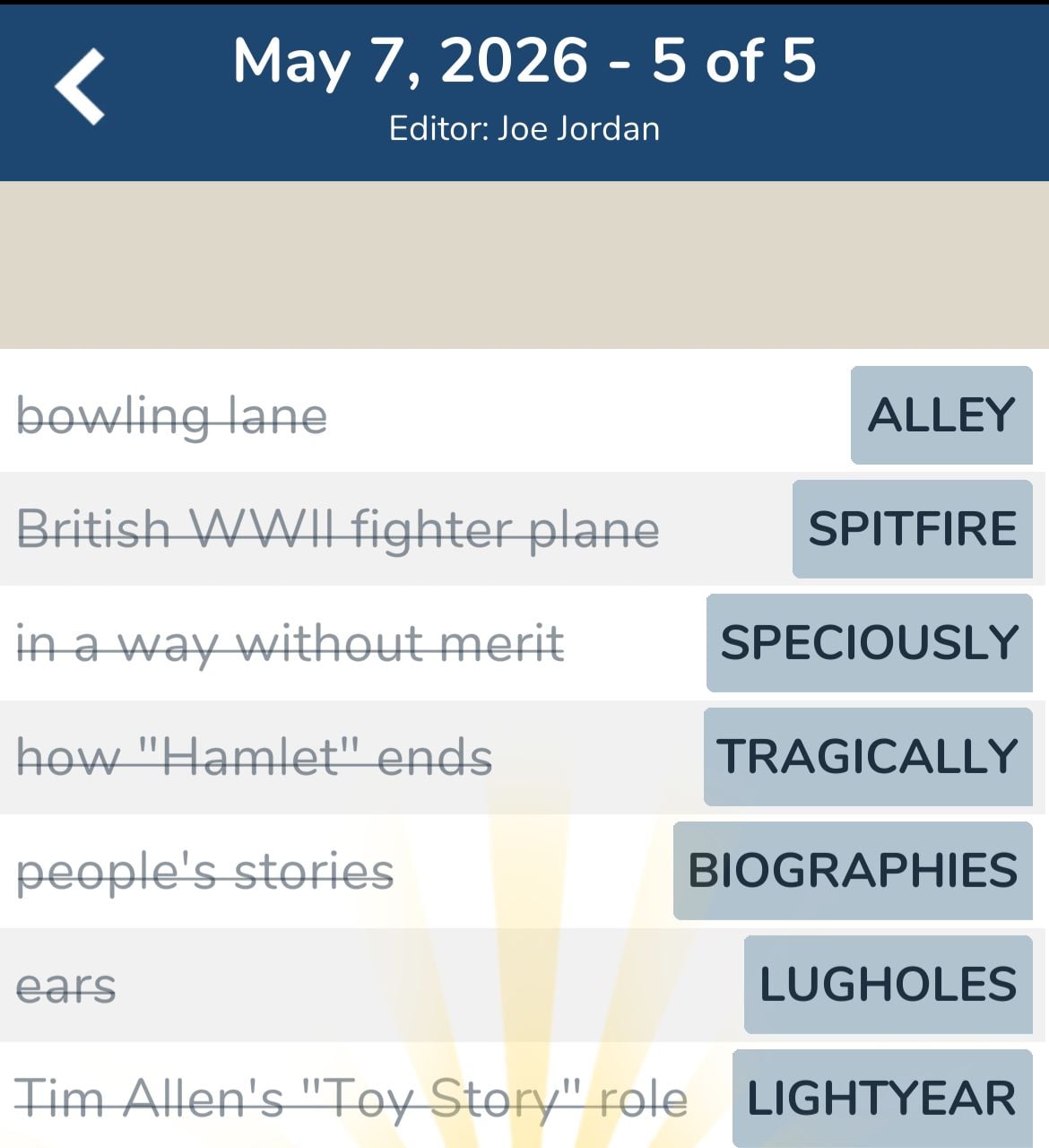 7 Little Words May 7 2026 5