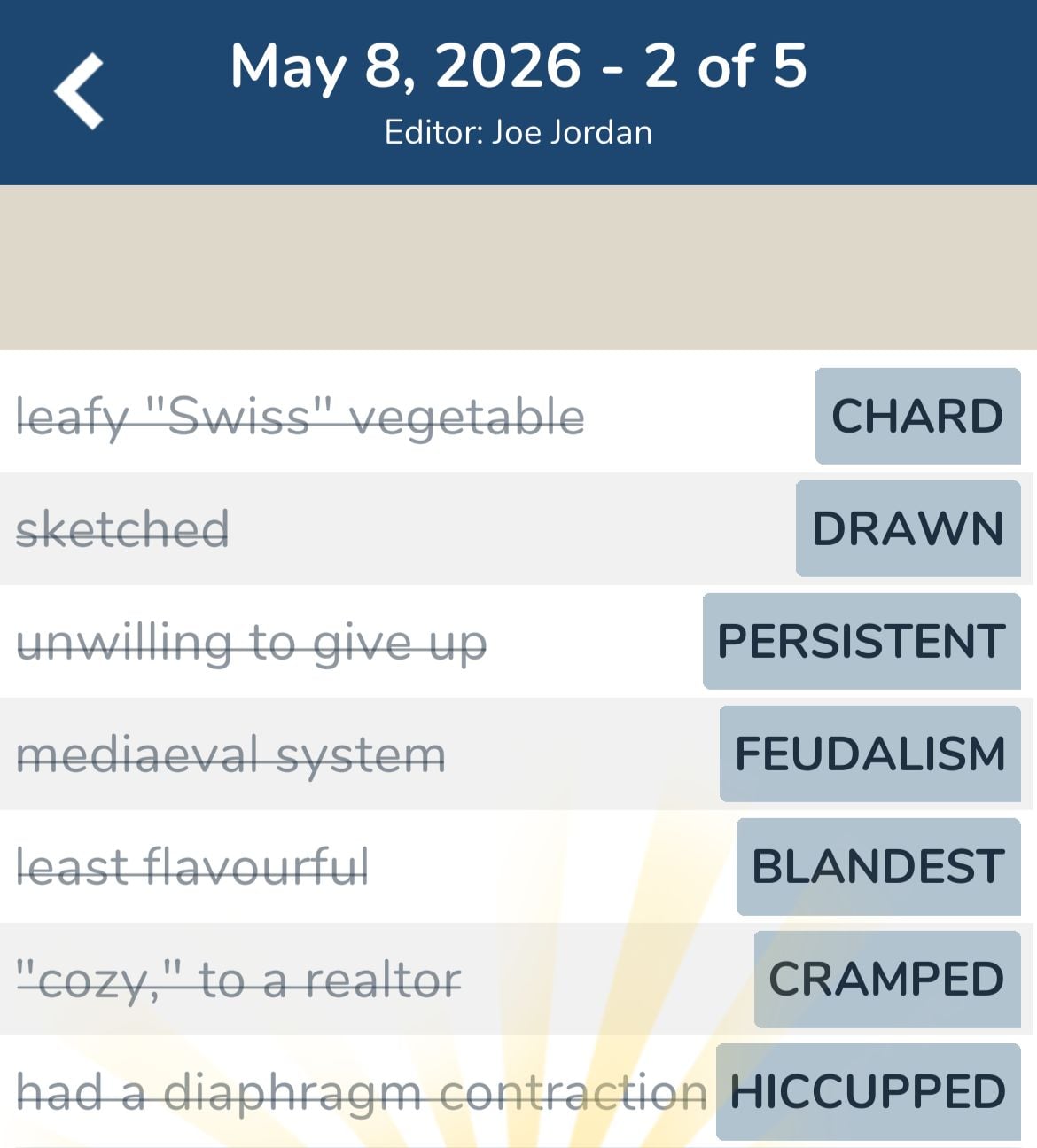 7 Little Words May 8 2026 2