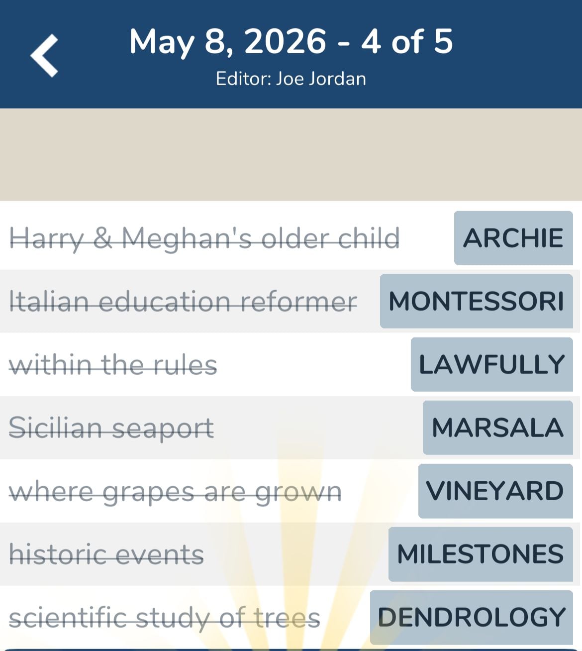 7 Little Words May 8 2026 4