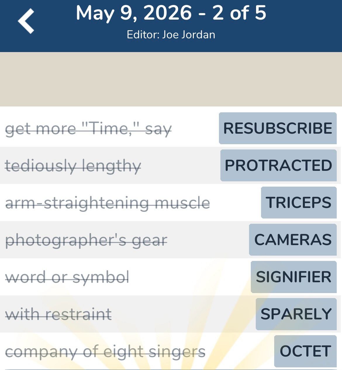 7 Little Words May 9 2026 2