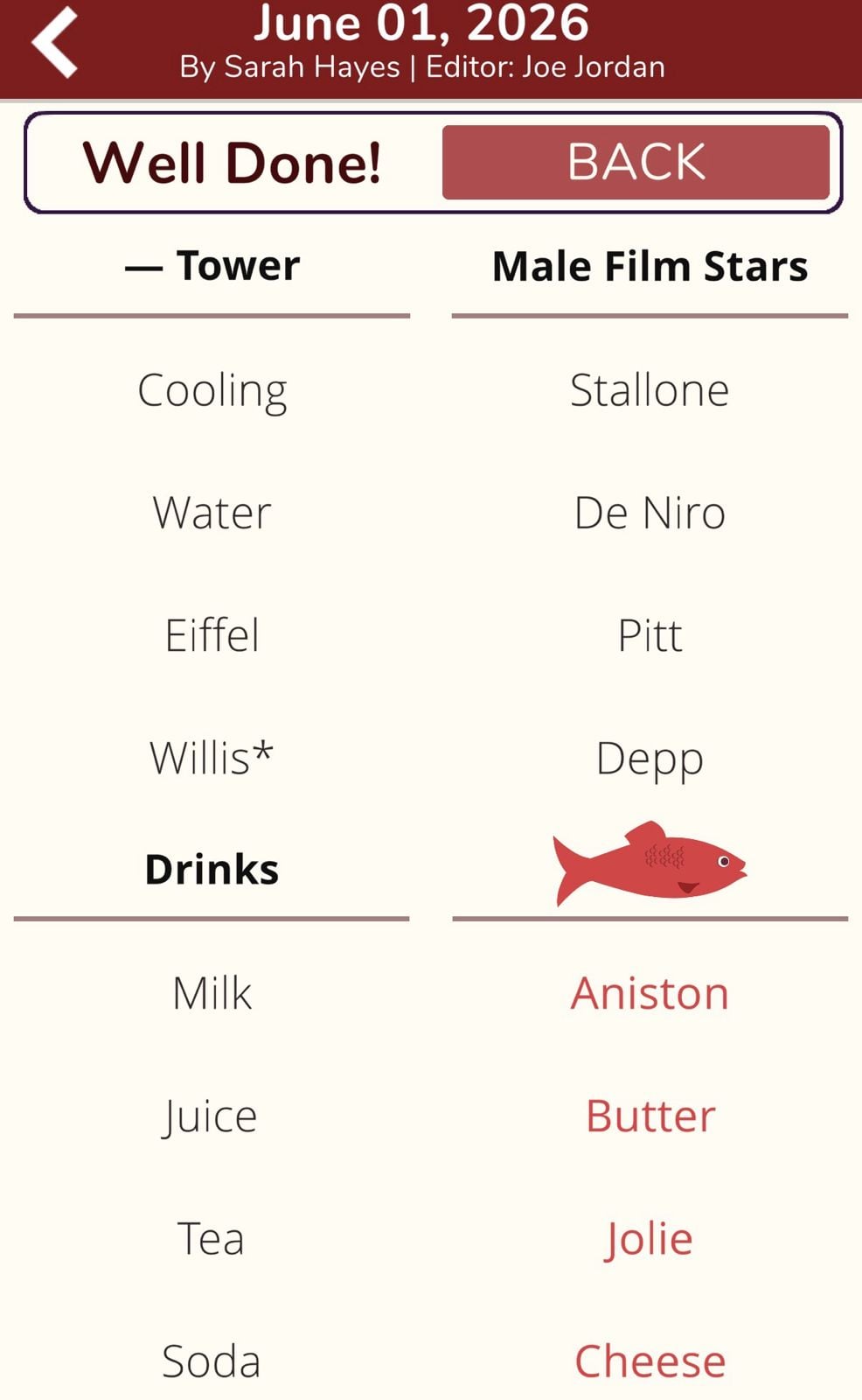 7 Little Words Red Herring June 1 2026 7 Little Words Red Herring June 1 2026