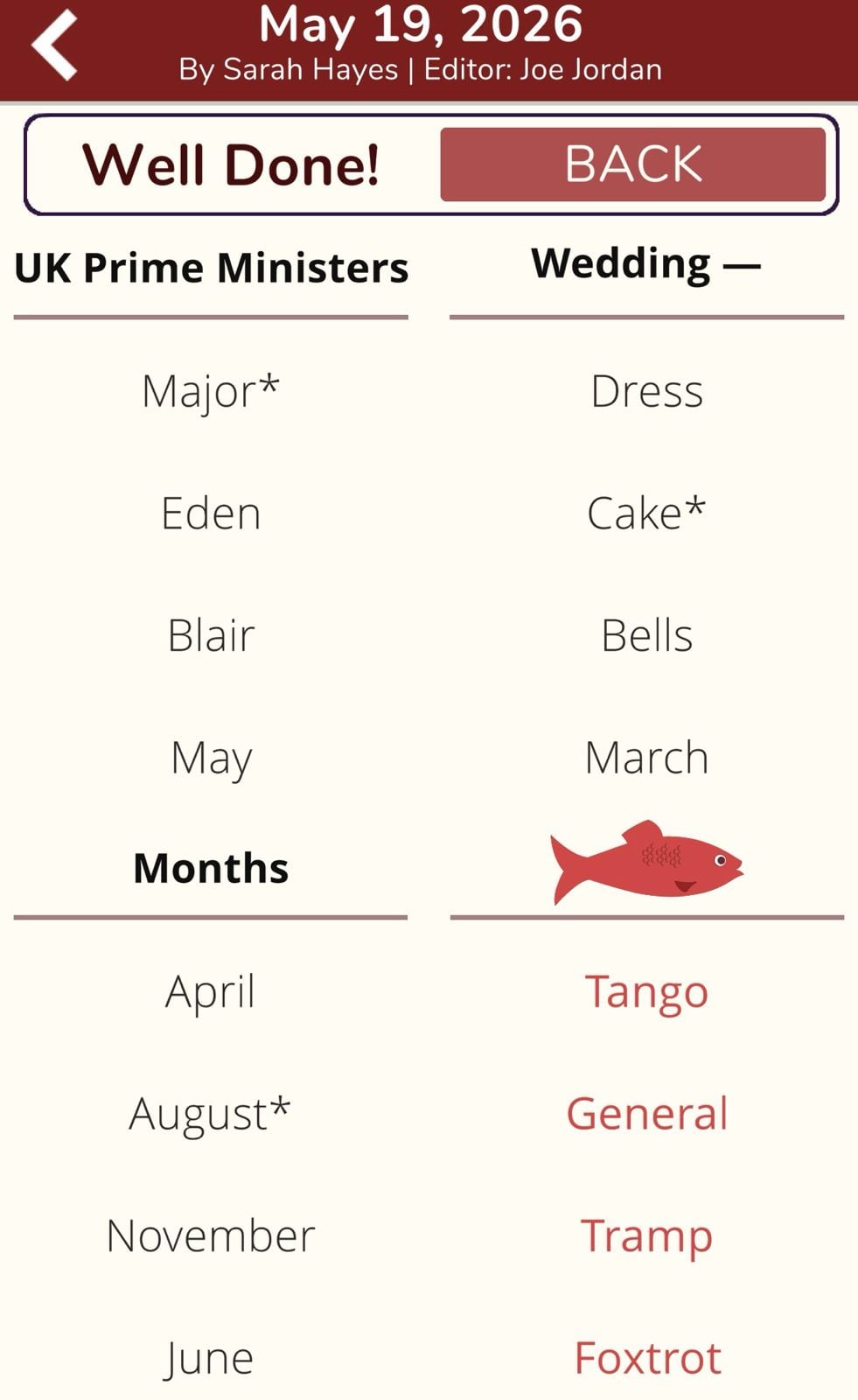 7 Little Words Red Herring May 19 2026 7 Little Words Red Herring May 19 2026