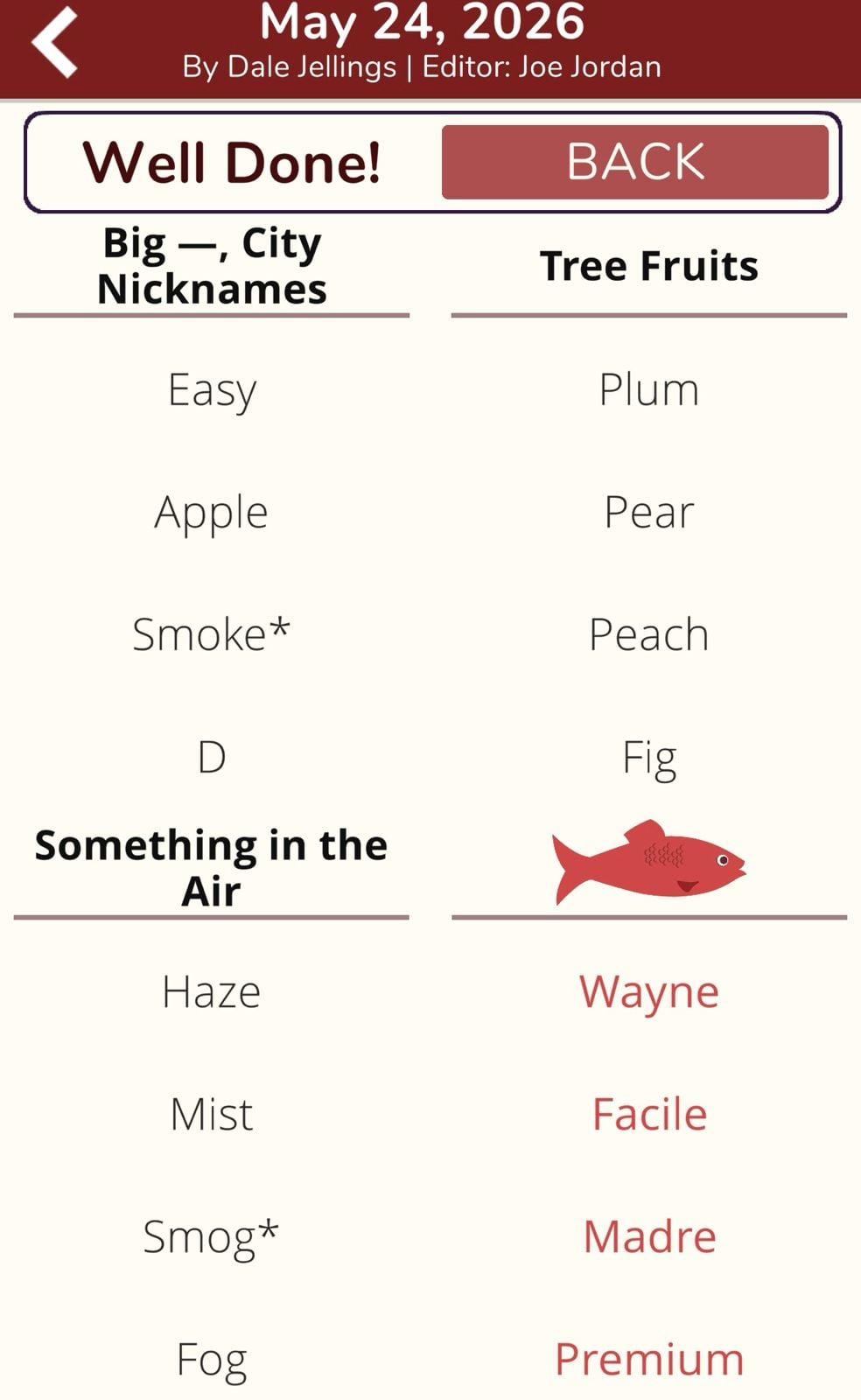 7 Little Words Red Herring May 24 2026 7 Little Words Red Herring May 24 2026