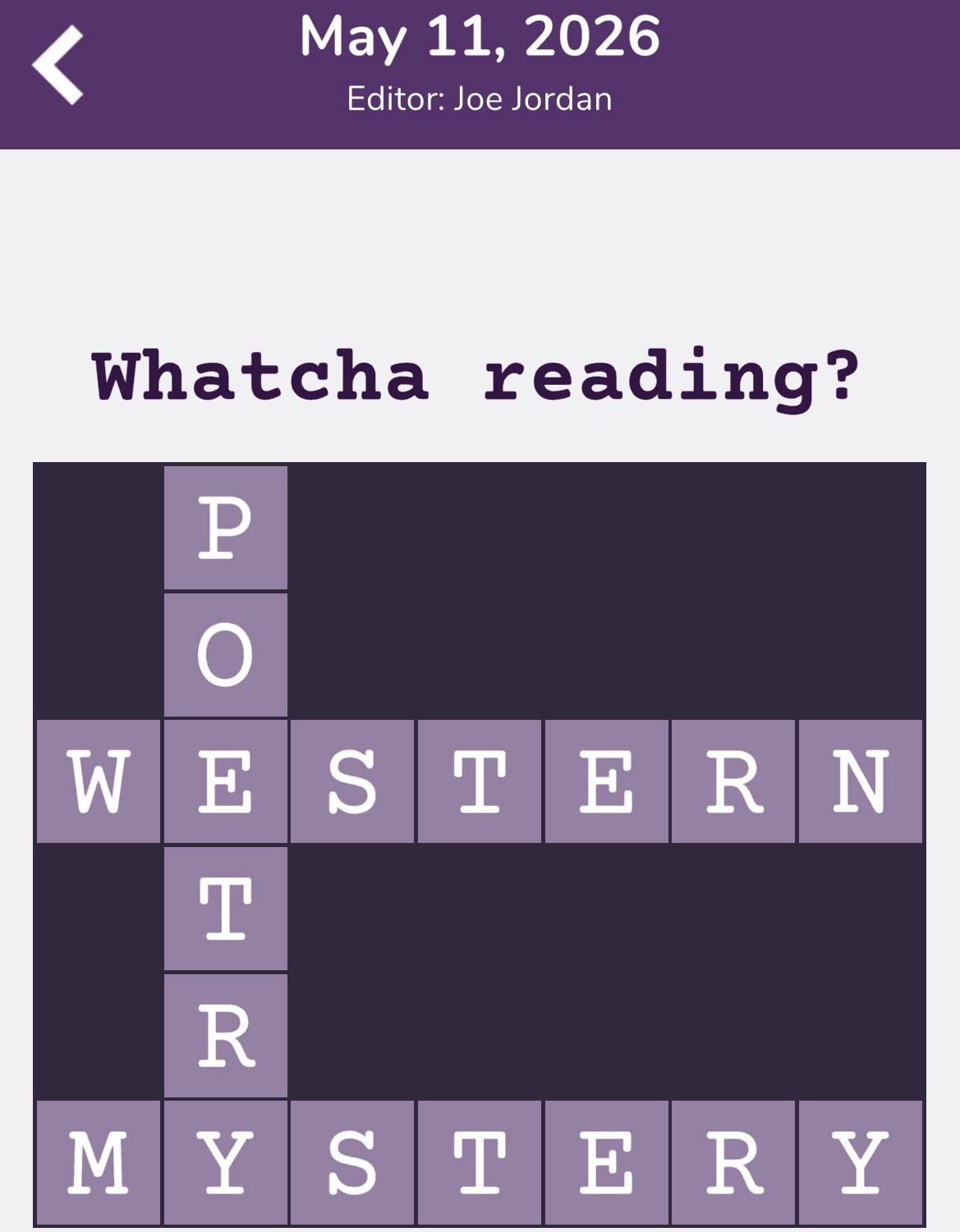 7 Little Words Tiny Little Crosswords May 11 2026 7 Little Words Tiny Little Crosswords May 11 2026
