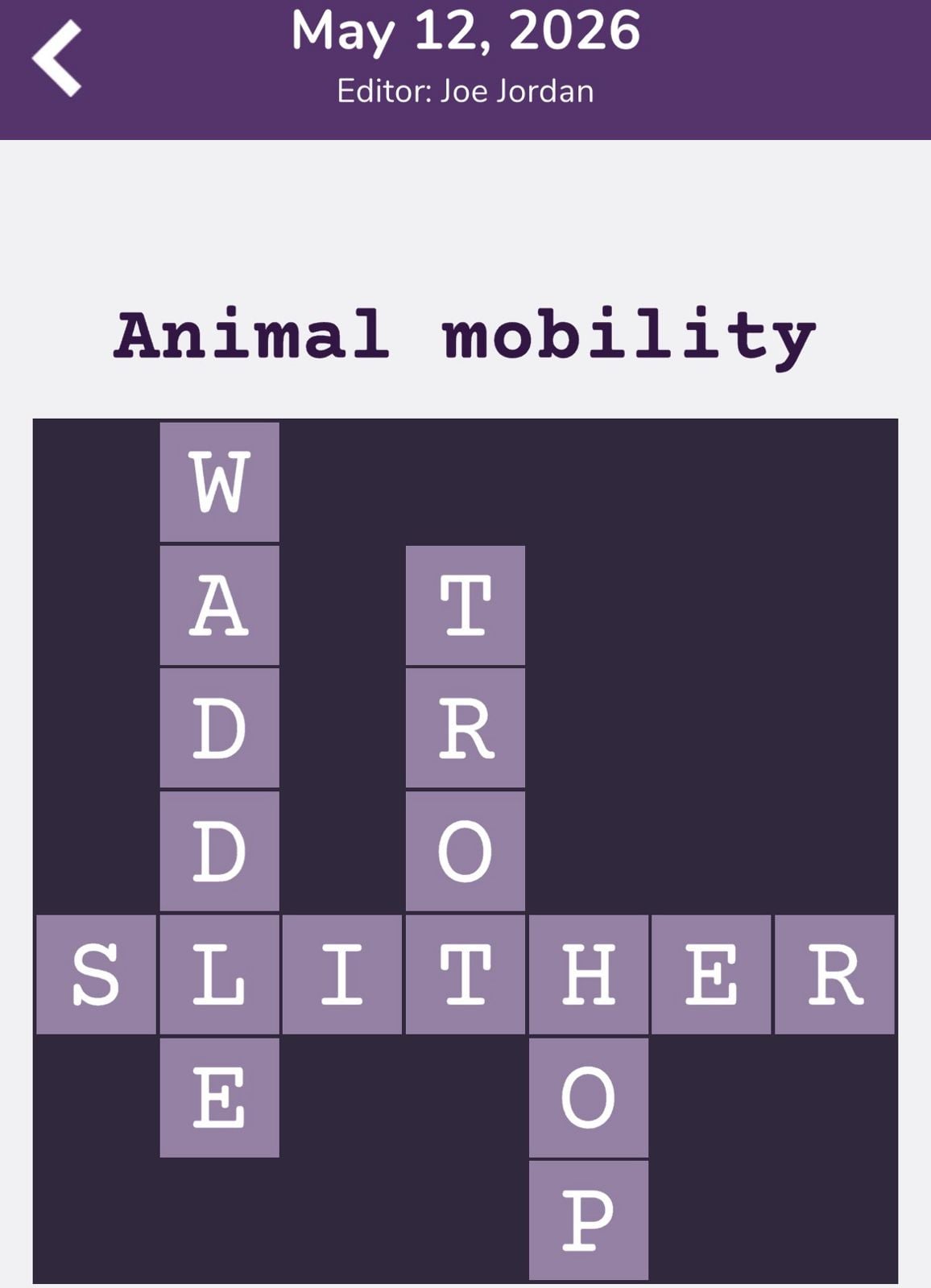 7 Little Words Tiny Little Crosswords May 12 2026