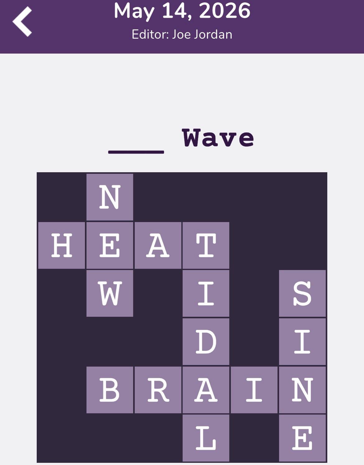 7 Little Words Tiny Little Crosswords May 14 2026